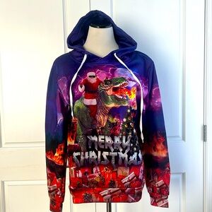 Merry Christmas hooded sweatshirt
Size S